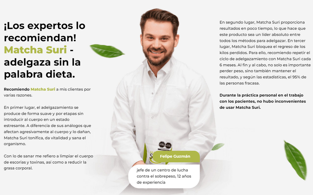 Matcha Suri testimonios